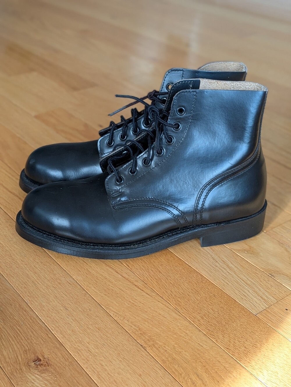 Boulet Canada Women’s 8.5-9.5 Men’s 7 S CSA Steel Toe Leather Combat Work Boots